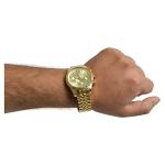 Michael Kors Lexington Chronograph Gold-Tone Stainless Steel Men's Watch (Model: MK8281)