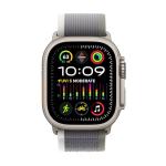 Apple Watch Ultra 2 [GPS + Cellular 49mm] Smartwatch with Rugged Titanium Case & Green/Grey Trail Loop M/L. Fitness Tracker, Precision GPS, Action Button, Extra-Long Battery Life