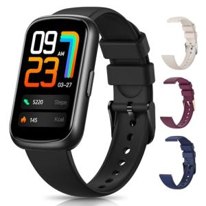 RUXINGX Fitness Tracker Watch for Men/Women, SmartWatch with Sleep/Activity Tracker, Heart Rate Monitor with 20+ Sports Modes, Android Smart Watch for Phones, Smart Fitness Watches for Women/Men