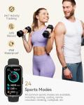 RUXINGX Fitness Tracker Watch for Men/Women, SmartWatch with Sleep/Activity Tracker, Heart Rate Monitor with 20+ Sports Modes, Android Smart Watch for Phones, Smart Fitness Watches for Women/Men