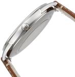 Hamilton Watch Jazzmaster Thinline Auto | Swiss Made | 40mm Stainless Steel Case | Blue Dial Analog Watch | Brown Leather Strap (Model: H38525541)