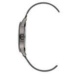 Nine West Women's Gunmetal and Silver-Tone Mesh Bracelet Watch, NW/2429FLGY