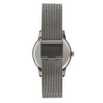 Nine West Women's Gunmetal and Silver-Tone Mesh Bracelet Watch, NW/2429FLGY