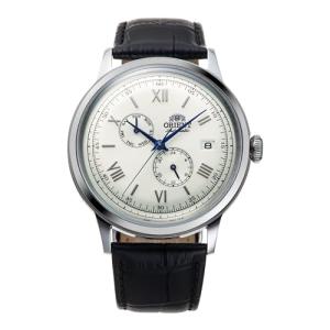 Orient Bambino Version 8 Weekly Calendar Automatic Dress Watch Model: RA-AK0701S30B