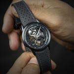 RAYMOND WEIL Freelancer Men's Calibre RW1212 Skeleton Automatic Watch - 42 mm, Stainless Steel with Black PVD Coating, Black Rubber Strap, Open-Worked Black Dial (2785-BKR-20000)