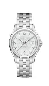 Hamilton Watch Jazzmaster Viewmatic Swiss Automatic Watch 40mm Case, Silver Dial, Stainless Steel Bracelet (Model: H32515155)