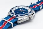 Hamilton Watch American Classic Pan Europ Day Date Auto | Swiss Made | 42mm Stainless Steel Case | Blue Dial Analog Watch | Black Leather Strap (Model: H35405741)