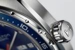 Hamilton Watch American Classic Pan Europ Day Date Auto | Swiss Made | 42mm Stainless Steel Case | Blue Dial Analog Watch | Black Leather Strap (Model: H35405741)