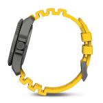 Victorinox Dive Pro Quartz Black Dial Yellow Rubber Strap Watch 43mm - 241992
