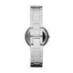 Fossil Women's Virginia Quartz Stainless Steel 30MM Silver Glitz Watch - Elegant Watches for Women