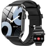 Haulvean Curve Smart Watch for Men Women, 1.91" Smartwatches with 120+ Sport Modes, Fitness Tracker with Bluetooth Call, Heart Rate, Waterproof Activity Tracker Smartwatch for iOS Android Phones