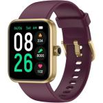 LIVIKEY Smart Watch, Fitness Tracker Watch with Heart Rate Monitor, SpO2, Sleep Tracker, 45mm Fitness Watch 5ATM Waterproof Smartwatch for Women Men Step Counter Pedometer for iOS Android Phones