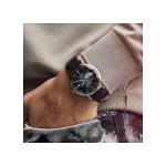 Bulova Men's Vintage Aerojet 4-Hand Automatic Watch, Open Aperture, Hack Feature, 24 Hour Time, Calendar Date, Double Curved Mineral Crystal, Luminous Hands, 41mm