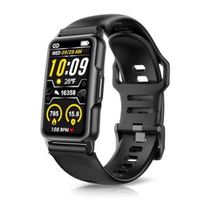 Smart Watch Fitness Tracker with 24/7 Heart Rate, Blood Oxygen Blood Pressure Monitor Sleep Tracker 120 Sports Modes Activity Trackers Step Calorie Counter IP68 Waterproof for Andriod iPhone Women Men