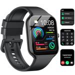 Smart Watch for Men Women, 1.96"HD Smartwatch (Answer/Make Call) with Heart Rate/Sleep Monitor/Pedometer/Spo2, 2025 New Fitness Watch 113+ Sport Modes, IP68 Waterproof Activity Tracker for Android iOS