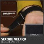 Alpine Sporty Nylon Watch Band | Waterproof Quick Release Watch Bands | Black Lightweight & Adjustable Watch Straps for Men |20mm Replacement Watch Band Compatible with Regular & Smart Watches