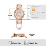 Michael Kors Parker Chronograph Rose Gold-Tone Stainless Steel Women's Watch (Model: MK5896)