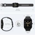 Fitpolo Smart Watches for Men Android & iPhone, Alexa Built-in [1.8" HD Screen] IP68 Waterproof Fitness Watch with Bluetooth Call (Answer/Make), Heart Rate/Sleep/SpO2 Monitor, 105+ Sports Tracker