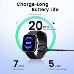 Smart Watch (Answer/Make Call), 1.96" SmartWatches for Men Women with Heart Rate/Activity Tracking, Fitness Tracker Watch with IP68 Waterproof/Pedometer, Smart Watch for Android/iPhone Compatible