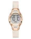 Armitron Sport Women's 45/7012PBH Rose Gold-Tone Accented Digital Chronograph Blush Pink Resin Strap Watch