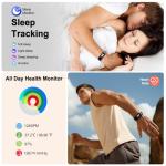 Fitness Tracker Smartwatch with Heart Rate Monitor