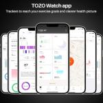 TOZO S2 Smartwatch for Men and Women