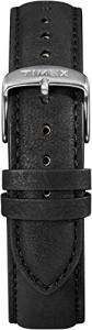 Timex TW7C08400 Two-Piece 20mm Black Leather Quick-Release Strap