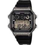 Casio AE-1300WH Series | Watches for Men | Digital Watch | Black | 1/100 SEC Stopwatch | 9 Interval Timers | LED Light | 100M WR | Multi Alarm | Calendar | World Time | 12/24 Hour Format | 10 Yr Batt