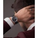 Timex Men's Marlin Automatic 40mm Watch - Black Strap Black Dial Stainless Steel Case