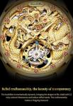 OUPINKE Gold Dragon Watches for Men Tourbillon Skeleton Mechanical Luxury Dress Automatic Self Winding Tungsten Steel Waterproof Sapphire Crystal Luminous Men’s Wrist Watch