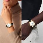 LN LENQIN Womens Watch Analog Quartz Waterproof Ladies Watches for Women with Leather Strap Luminous Easy Reader Dial