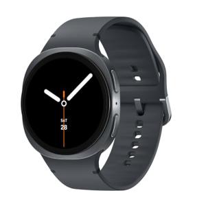Samsung Galaxy Watch 8 (2025) 44mm Bluetooth Smartwatch, Cushion Design, Fitness Tracker, Sleep Coaching, Running Coach, Energy Score, Heart Rate Tracking, Graphite [US Version, 2 Yr Warranty]