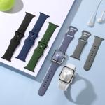 Lenrao Compatible with Apple Watch Bands for Men,Sport Silicone Band Compatible with Apple Watch Bands 44mm 45mm 46mm 42mm 49mm/for iWatch Bands for Men/Watch Series 11/10/9/8/7/6/5/4/3/2/1 SE Ultra