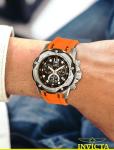 Invicta Men's 20072 Speedway Analog Display Swiss Quartz Orange Watch