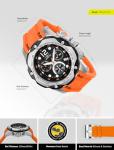 Invicta Men's 20072 Speedway Analog Display Swiss Quartz Orange Watch