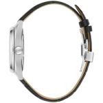 Bulova Men's Automatic Dress Classic Surveyor Watch, Black Leather Strap, Full Skeleton Dial, 42 Hour Power Reserve, 41mm