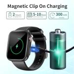 Smart Watch for Men Women (Answer/Make Call /1.96" Screen) Fitness Tracker IP68 Waterproof Activity Tracker Smartwatch for iOS Android