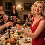 OLEVS Women's Wrist Watches Luxury Elegant Stainless Steel Blue Dial Waterproof Luminous Diamond Women's Fashion Watch Ladies Watches for Small Wrist