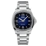 MIDO Multifort TV Big Date - Swiss Automatic Watch for Men - 40mm Case - Blue Dial - Stainless Steel Bracelet - M0495261104100