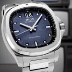 MIDO Multifort TV Big Date - Swiss Automatic Watch for Men - 40mm Case - Blue Dial - Stainless Steel Bracelet - M0495261104100
