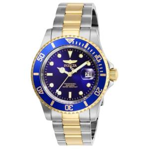 Invicta Men's Pro Diver Quartz Watch with Stainless Steel Strap, Two Tone, 20 (Model: 26972)