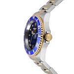 Invicta Men's Pro Diver Quartz Watch with Stainless Steel Strap, Two Tone, 20 (Model: 26972)