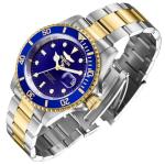 Invicta Men's Pro Diver Quartz Watch with Stainless Steel Strap, Two Tone, 20 (Model: 26972)