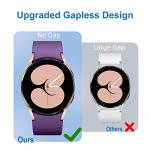 Lerobo 5 Pack Compatible with Galaxy Watch 7 6 5 4 Band 40mm 44mm/ Galaxy Watch 6 4 Classic Band 43mm 47mm 46mm 42mm/Watch 5 pro 45mm,Active 2, 20mm Watch Band Soft Silicone Sport Women Men