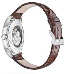 Hamilton Watch Jazzmaster Day Date Swiss Automatic Watch 40mm Case, White Dial, Leather Strap (Model: H32505511)