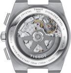 Tissot Mens PRX Automatic Chronograph 316L Stainless Steel case Automatic Watches, Grey, Stainless Steel, 13 (T1374271101100)