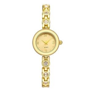 IBSO Women Watches Ladies Quartz Wristwatches Waterproof Bracelet Watch Relogio Feminino (0017 Gold)