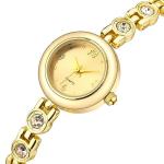 IBSO Women Watches Ladies Quartz Wristwatches Waterproof Bracelet Watch Relogio Feminino (0017 Gold)