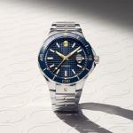 Movado S.E. Diver Automatic Men's Sport Watch - Swiss Automatic Movement, Stainless Steel Link Bracelet - 20 ATM Water Resistance - Luxury Fashion Timepiece for Him - 43mm