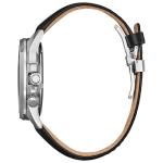 Citizen Men's Eco-Drive Dress Classic Calendrier Watch, Black Leather Strap, Black Dial (Model: BU2100-05E)